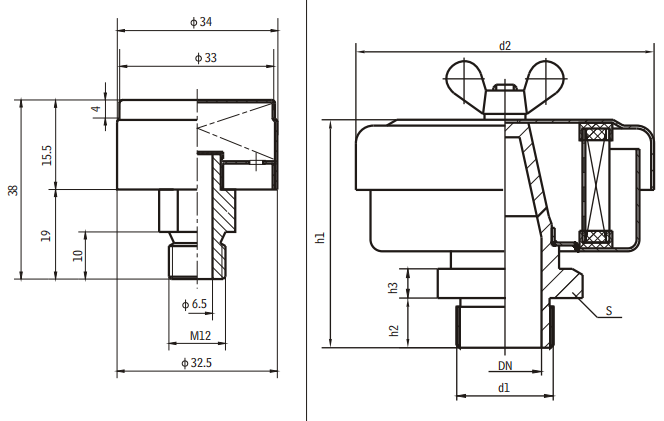 C型號(hào)濾清器結(jié)構(gòu)圖 C型號(hào)濾清器結(jié)構(gòu)圖