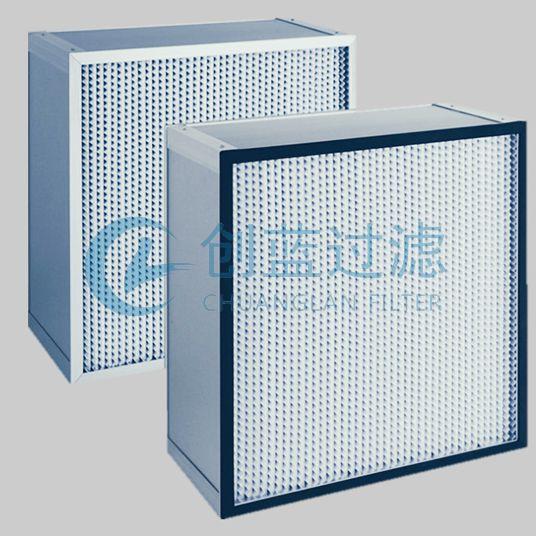 有隔板高效過濾器通常是多少微米以下_新鄉(xiāng)創(chuàng)藍(lán)過濾(圖1) 有隔板高效過濾器通常是多少微米以下_新鄉(xiāng)創(chuàng)藍(lán)過濾(圖1)